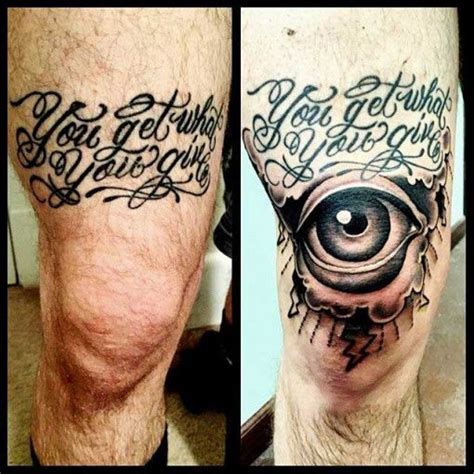 above knee cap tattoo|70 Above Knee Tattoo Designs for Your Inspiration